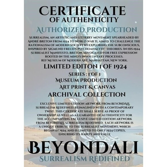 Goat of Many Colors Limited Edition Archival Art Print by BEYONDALI 16x20 - Picture 2 of 3